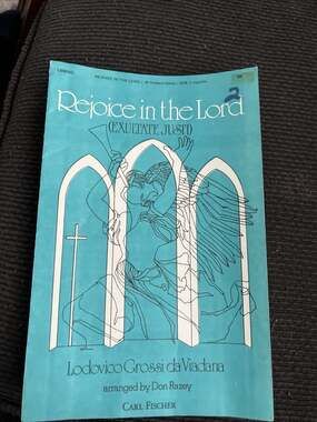 Rejoice In The Lord Lodovico Grossi Da Viadana Music Sheets
